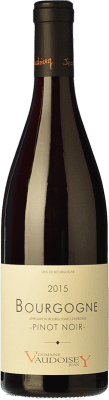 22,95 € Free Shipping | Red wine Jean Vaudoisey Aged A.O.C. Bourgogne Burgundy France Pinot Black Bottle 75 cl