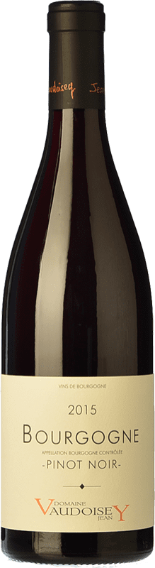 21,95 € Free Shipping | Red wine Jean Vaudoisey Aged A.O.C. Bourgogne Burgundy France Pinot Black Bottle 75 cl