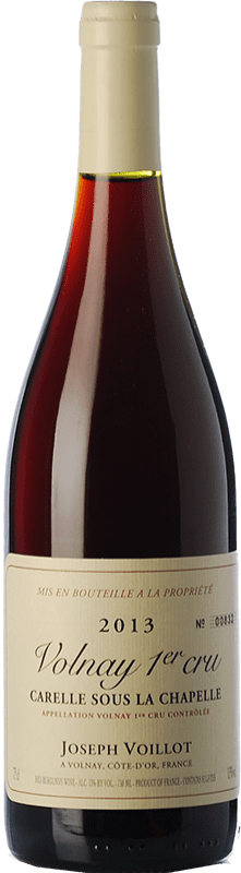 59,95 € Kostenloser Versand | Rotwein Voillot Carelle sous Chapelle Alterung A.O.C. Volnay Burgund Frankreich Pinot Schwarz Flasche 75 cl