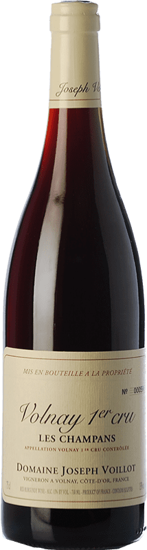 66,95 € Free Shipping | Red wine Voillot Premier Cru Les Champans Aged A.O.C. Volnay Burgundy France Pinot Black Bottle 75 cl