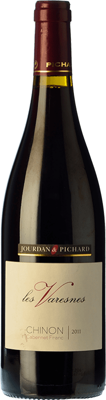 15,95 € Envoi gratuit | Vin Rouge Jourdan & Pichard Les Varesnes Crianza A.O.C. Chinon Loire France Cabernet Franc Eco Biologique Bouteille 75 cl
