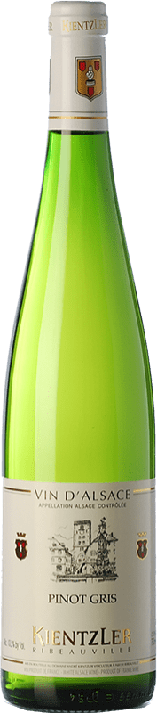 23,95 € Kostenloser Versand | Weißwein Kientzler A.O.C. Alsace Elsass Frankreich Pinot Grau Flasche 75 cl