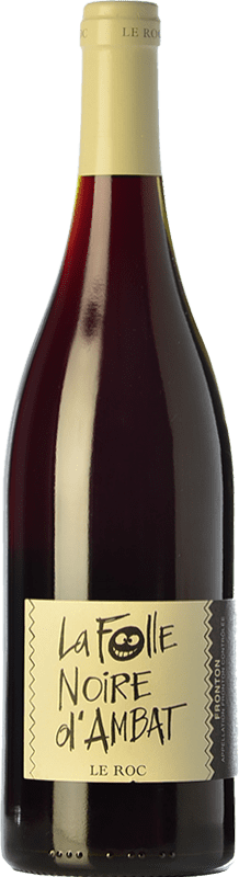 16,95 € Kostenloser Versand | Rotwein Domaine Le Roc La Folle Noire d'Ambat Eiche Frankreich Flasche 75 cl