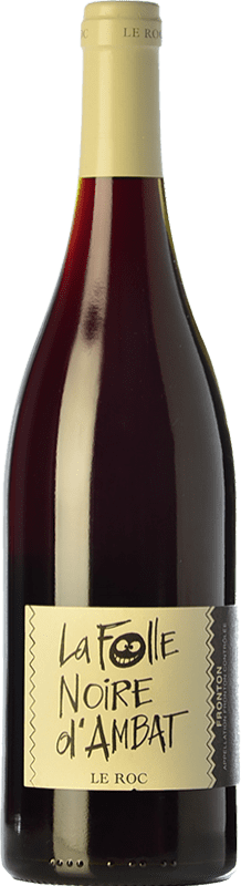16,95 € Spedizione Gratuita | Vino rosso Domaine Le Roc La Folle Noire d'Ambat Quercia Francia Bottiglia 75 cl