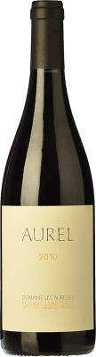 54,95 € Бесплатная доставка | Красное вино Les Aurelles Aurel Rouge Молодой I.G.P. Vin de Pays Languedoc Лангедок Франция Grenache, Monastrell бутылка 75 cl