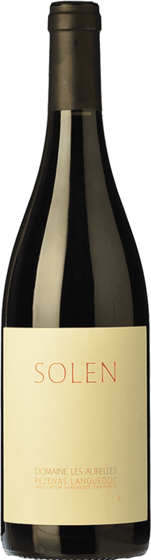 35,95 € 送料無料 | 赤ワイン Domaine Les Aurelles Solen Pezenas 若い A.O.C. Languedoc ラングドック フランス Grenache, Carignan ボトル 75 cl