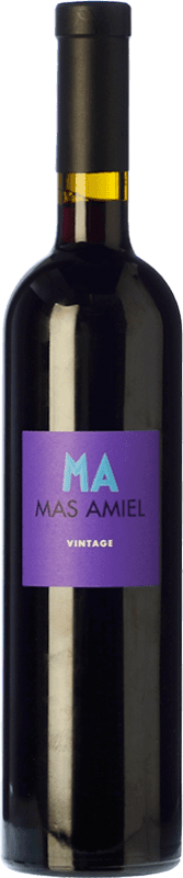 22,95 € Envio grátis | Vinho doce Mas Amiel Vintage A.O.C. Maury Roussillon França Grenache Garrafa 75 cl