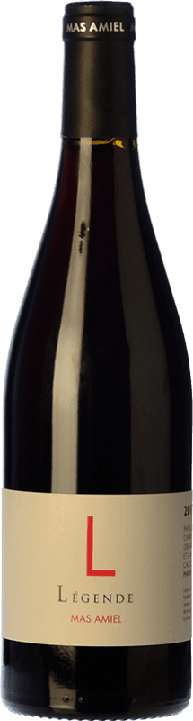 22,95 € Free Shipping | Red wine Mas Amiel Légende Aged A.O.C. Maury Roussillon France Grenache, Carignan Bottle 75 cl