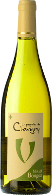 13,95 € Бесплатная доставка | Белое вино Mikaël Bouges La Pente de Chavigny старения A.O.C. Touraine Луара Франция Sauvignon бутылка 75 cl