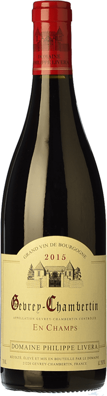 74,95 € Envoi gratuit | Vin rouge Philippe Livera En Champs Crianza A.O.C. Gevrey-Chambertin Bourgogne France Pinot Noir Bouteille 75 cl