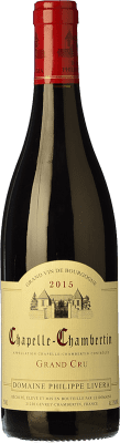 271,95 € Free Shipping | Red wine Philippe Livera Grand Cru Aged A.O.C. Chambertin Burgundy France Pinot Black Bottle 75 cl