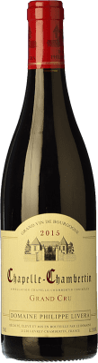271,95 € Kostenloser Versand | Rotwein Philippe Livera Grand Cru Alterung A.O.C. Chambertin Burgund Frankreich Pinot Schwarz Flasche 75 cl