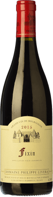 65,95 € Бесплатная доставка | Красное вино Philippe Livera Fixin старения A.O.C. Côte de Nuits Бургундия Франция Pinot Black бутылка 75 cl