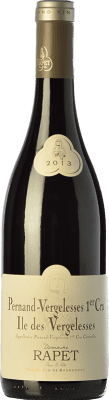 39,95 € Бесплатная доставка | Красное вино Père Rapet 1er Cru Île des Vergelesses старения A.O.C. Côte de Beaune Бургундия Франция Pinot Black бутылка 75 cl