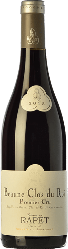 47,95 € Free Shipping | Red wine Père Rapet 1er cru Clos du Roi Aged A.O.C. Côte de Beaune Burgundy France Pinot Black Bottle 75 cl