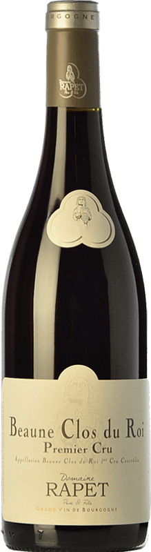 49,95 € Free Shipping | Red wine Père Rapet Premier cru Clos du Roi Aged A.O.C. Côte de Beaune Burgundy France Pinot Black Bottle 75 cl