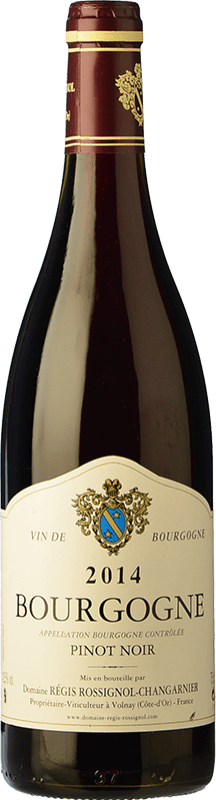 27,95 € Envio grátis | Vinho tinto Régis Rossignol-Changarnier Changarnier Crianza A.O.C. Bourgogne Borgonha França Pinot Preto Garrafa 75 cl