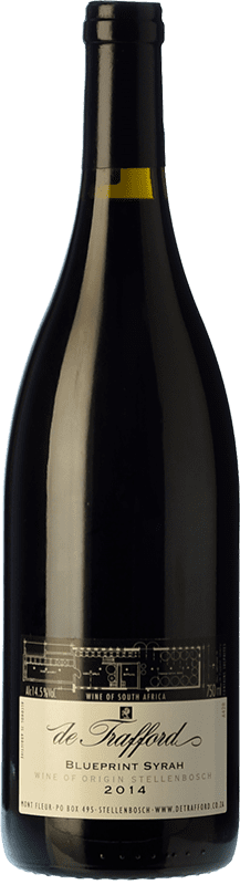49,95 € Free Shipping | Red wine De Trafford Blueprint Reserve I.G. Stellenbosch Stellenbosch South Africa Syrah Bottle 75 cl