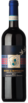 24,95 € Envío gratis | Vino tinto Donatella Cinelli D.O.C. Rosso di Montalcino Toscana Italia Sangiovese Ecológico Botella 75 cl