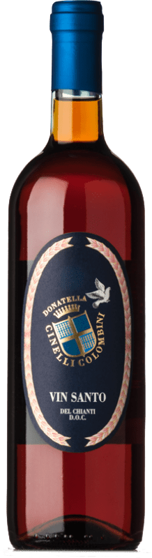 36,95 € Бесплатная доставка | Сладкое вино Donatella Cinelli D.O.C. Vin Santo del Chianti Тоскана Италия Malvasía, Trebbiano бутылка 75 cl