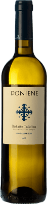 15,95 € Free Shipping | White wine Doniene Gorrondona Doniene D.O. Bizkaiko Txakolina Basque Country Spain Hondarribi Zuri Bottle 75 cl