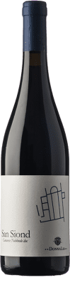 16,95 € Free Shipping | Red wine DonnaLia San Siond D.O.C. Canavese Piemonte Italy Nebbiolo Bottle 75 cl
