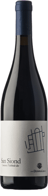 16,95 € Spedizione Gratuita | Vino Rosso DonnaLia San Siond D.O.C. Canavese Piemonte Italia Nebbiolo 75 cl