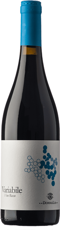 8,95 € Kostenloser Versand | Rotwein DonnaLia Variabile D.O.C. Piedmont Piemont Italien Bacca Rot Flasche 75 cl
