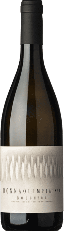 19,95 € Free Shipping | White wine Donna Olimpia 1898 Bianco D.O.C. Bolgheri Tuscany Italy Viognier, Vermentino, Petit Manseng Bottle 75 cl