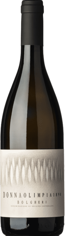 25,95 € Free Shipping | White Wine Donna Olimpia 1898 D.O.C. Bolgheri Tuscany Italy Viognier, Vermentino, Petit Manseng 75 cl