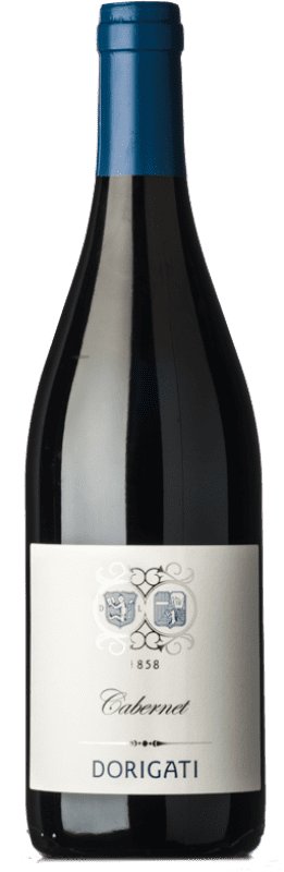 17,95 € Бесплатная доставка | Красное вино Dorigati D.O.C. Trentino Трентино-Альто-Адидже Италия Cabernet Sauvignon — Каберне Совиньон Бутылка 75 cl