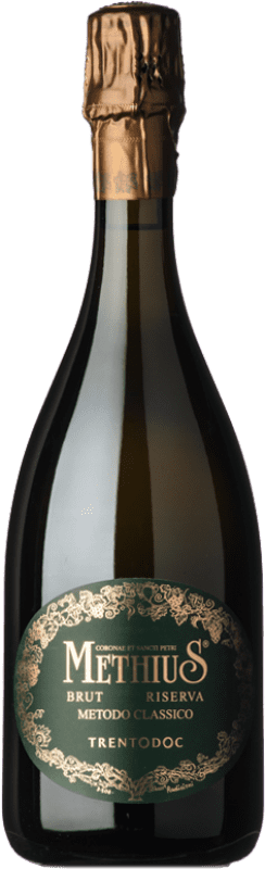 54,95 € Envoi gratuit | Vin Mousseux Blanc Dorigati Methius Brut Réserve D.O.C. Trento Trentin-Haut-Adige Italie Pinot Noir, Chardonnay Bouteille 75 cl