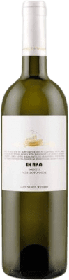 27,95 € Бесплатная доставка | Белое вино Giannikos Winery At Sea I.G. Peloponeso Peloponeso Греция Rhoditis бутылка 75 cl