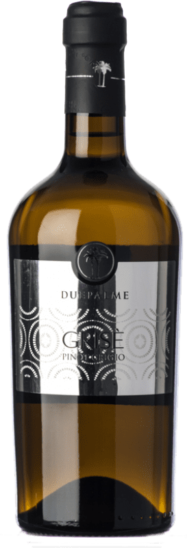 10,95 € Kostenloser Versand | Weißwein Due Palme Grisè I.G.T. Salento Apulien Italien Pinot Gris — Grauburgunder Flasche 75 cl