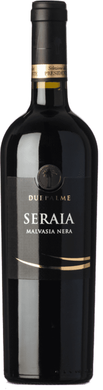 8,95 € Free Shipping | Red wine Due Palme Seraia I.G.T. Salento Puglia Italy Malvasia Black Bottle 75 cl
