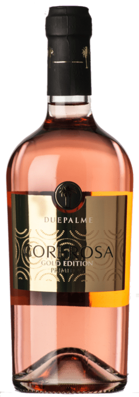 12,95 € Spedizione Gratuita | Vino Rosato Due Palme Corerosa I.G.T. Salento Puglia Italia Primitivo Bottiglia 75 cl