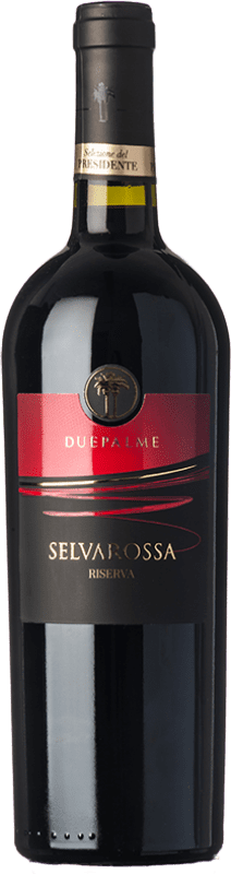 28,95 € Spedizione Gratuita | Vino Rosso Due Palme Selvarossa Riserva D.O.C. Salice Salentino Puglia Italia Malvasia, Negroamaro Bottiglia 75 cl
