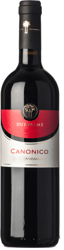 10,95 € Free Shipping | Red wine Due Palme Canonico I.G.T. Salento Puglia Italy Negroamaro Bottle 75 cl