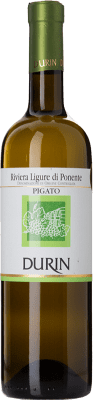16,95 € Spedizione Gratuita | Vino bianco Durin D.O.C. Riviera Ligure di Ponente Liguria Italia Pigato Bottiglia 75 cl