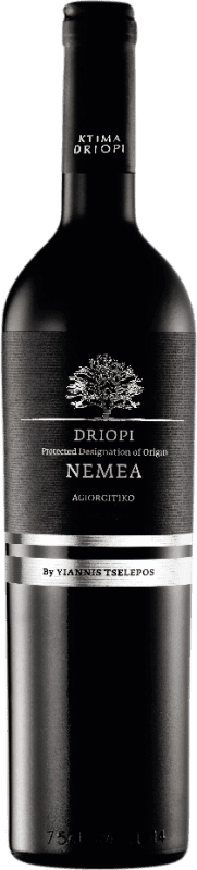 18,95 € Free Shipping | Red wine Ktima Tselepos Driopi A.O.P. Neméa Peloponeso Greece Mavro Bottle 75 cl