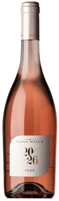 17,95 € Kostenloser Versand | Rosé-Wein Elena Walch Rosé 20/26 I.G.T. Vigneti delle Dolomiti Trentino-Südtirol Italien Merlot, Pinot Schwarz, Lagrein Flasche 75 cl