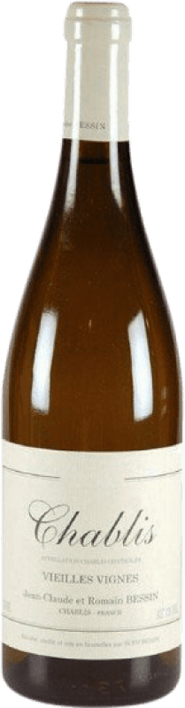 27,95 € Free Shipping | White wine Jean Claude Bessin Vieilles Vignes A.O.C. Chablis Burgundy France Chardonnay Bottle 75 cl