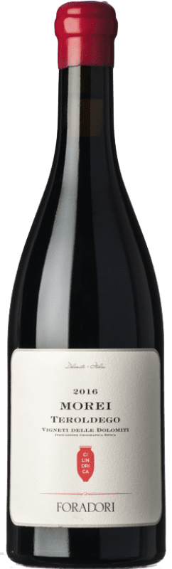 49,95 € Envoi gratuit | Vin Rouge Foradori Morei Cilindrica I.G.T. Vigneti delle Dolomiti Trentin-Haut-Adige Italie Teroldego Eco Biologique Bouteille 75 cl