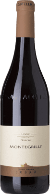 32,95 € Kostenloser Versand | Rotwein Elvio Cogno Montegrilli D.O.C. Langhe Piemont Italien Nebbiolo Flasche 75 cl