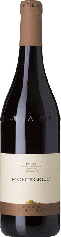 19,95 € Бесплатная доставка | Красное вино Elvio Cogno Montegrilli D.O.C. Langhe Пьемонте Италия Nebbiolo — Неббиоло Бутылка 75 cl