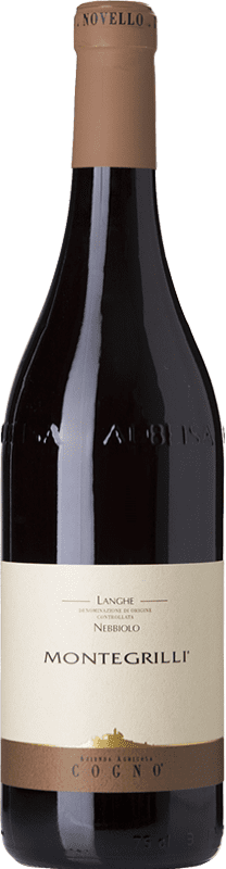 29,95 € Free Shipping | Red wine Elvio Cogno Montegrilli D.O.C. Langhe Piemonte Italy Nebbiolo Bottle 75 cl