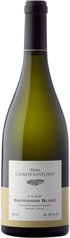 28,95 € Kostenloser Versand | Weißwein Ktima Gerovassiliou P.G.I. Epanomi Tesalia Griechenland Sauvignon Weiß Flasche 75 cl