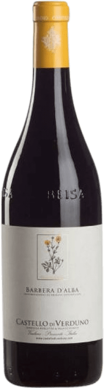 16,95 € 免费送货 | 红酒 Castello di Verduno D.O.C. Barbera d'Alba 皮埃蒙特 意大利 Barbera 瓶子 75 cl