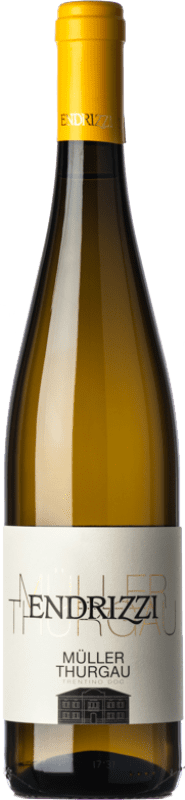 11,95 € Бесплатная доставка | Белое вино Endrizzi D.O.C. Trentino Трентино-Альто-Адидже Италия Müller-Thurgau бутылка 75 cl