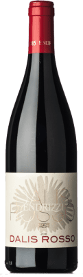 13,95 € Free Shipping | Red wine Endrizzi Dalis Rosso Trentino-Alto Adige Italy Merlot, Cabernet Sauvignon, Petit Verdot, Teroldego Bottle 75 cl